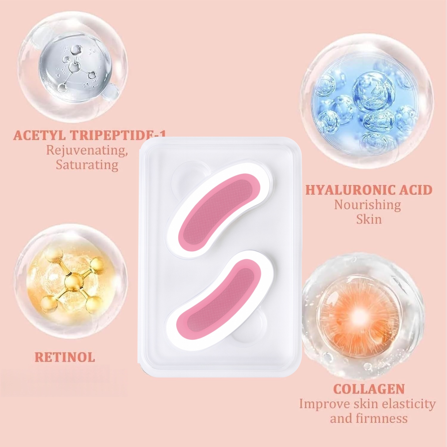 2PCS Retinol microneedle eye p - Microneedle Patch Eye ulasan dan harga