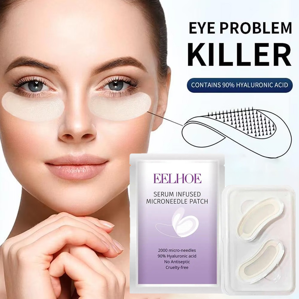 1 Pair Micro-needle Eye Patch  - Microneedle Patch Eye ulasan dan harga